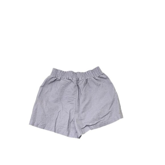 Aritzia Sunday Best Linen Blend Boxer Lounge Shorts Lilac Purple size XXS - Picture 3 of 5